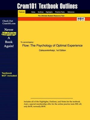 Flow The Psychology of Optimal Experience